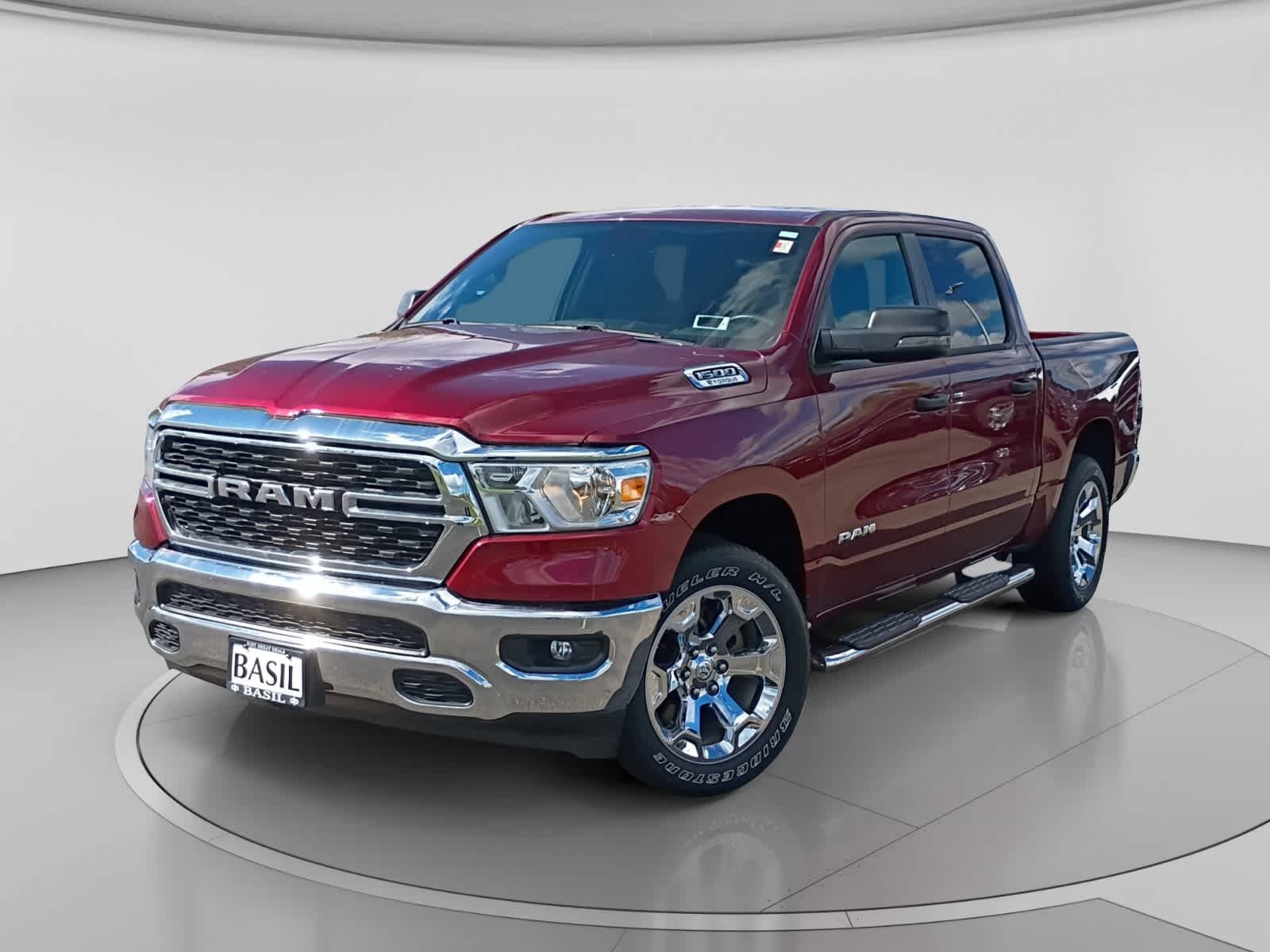 Used 2023 Delmonico Red Pearlcoat Ram Big Horn image 7