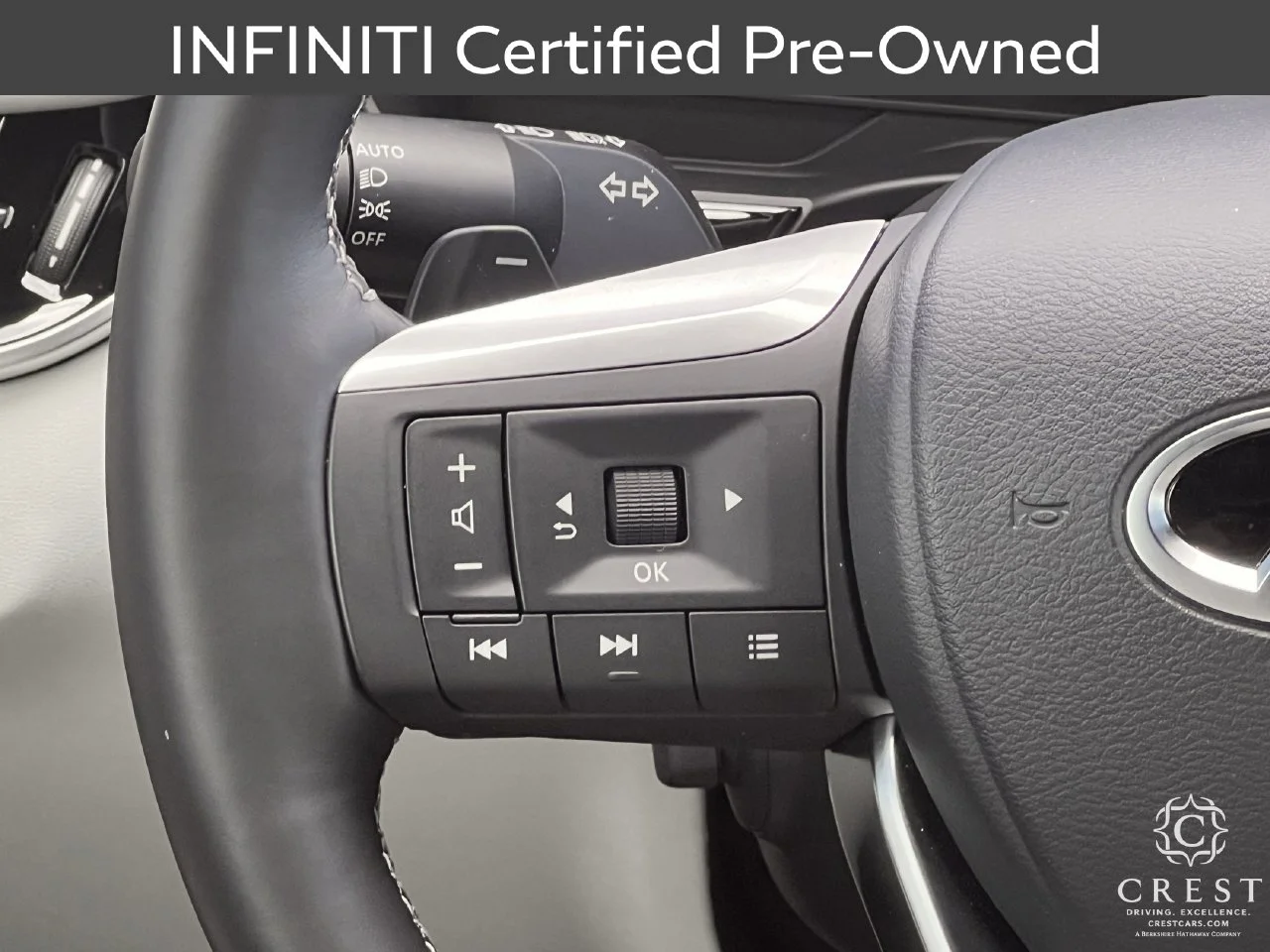 Certified Used 2027 Warm Titanium Black Obsid INFINITI AUTOGRAPH image 15