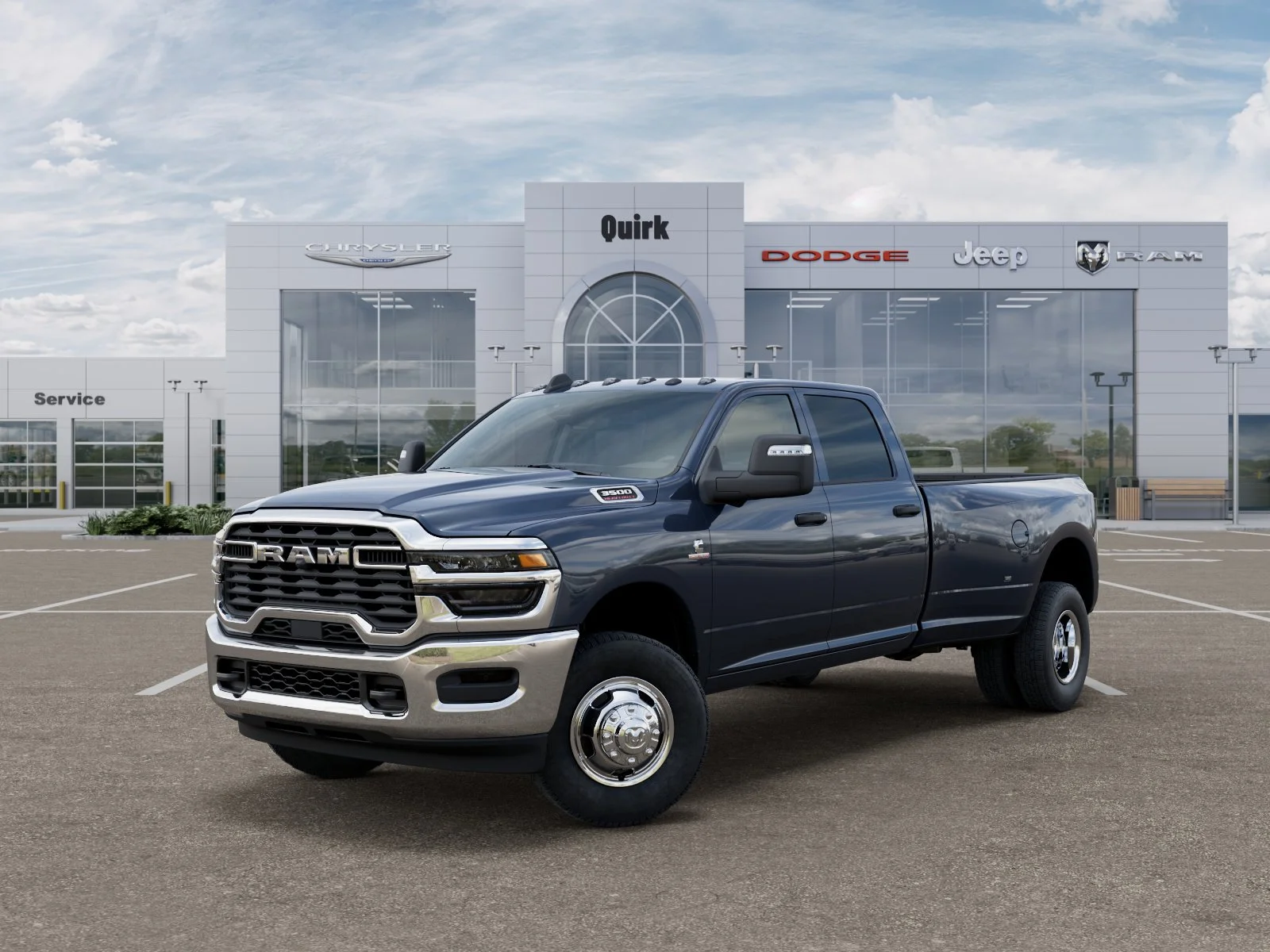 New 2026 Forged Blue Metallic Exterior Paint RAM Tradesman image 27