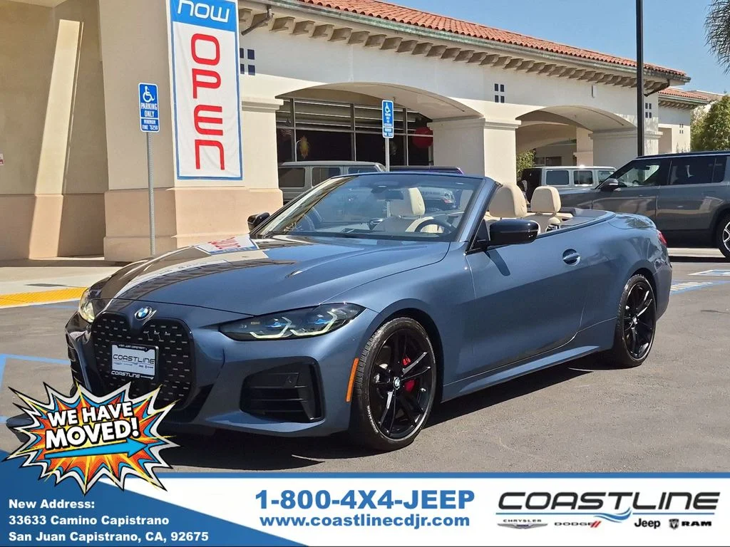 Used 2024 Blue BMW M440i image 1
