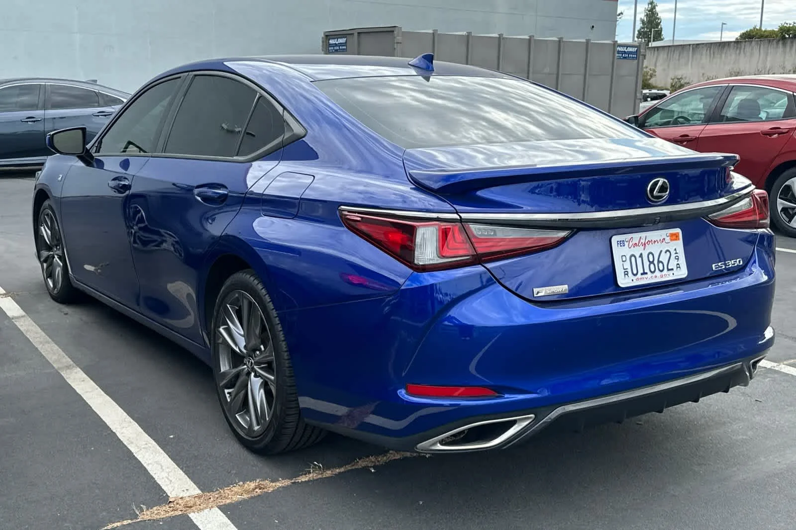 Used 2019 Ultrasonic Blue Mica 2.0 Lexus F SPORT image 4