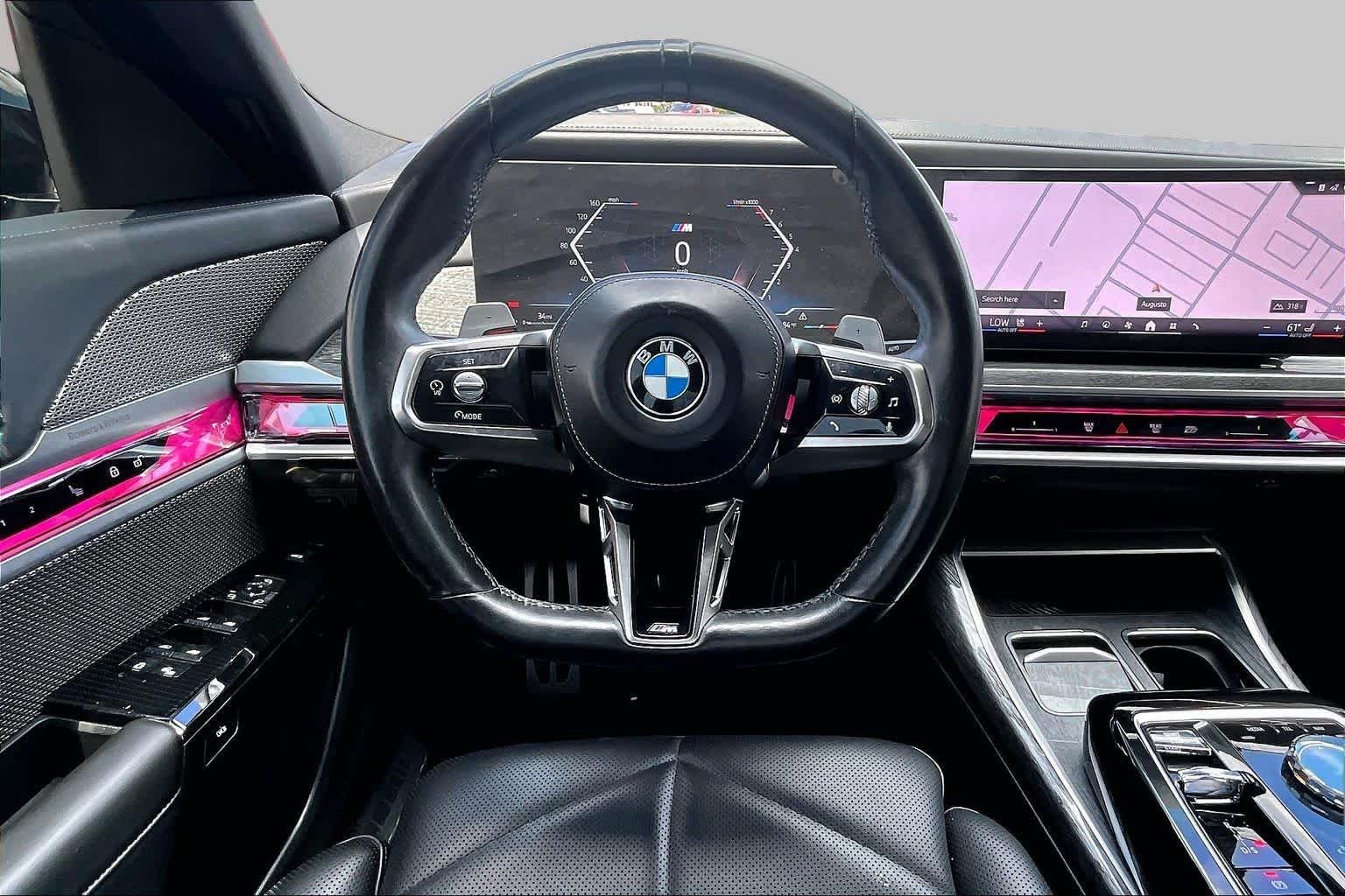 Used 2023 Black Sapphire Metallic BMW 740i image 6