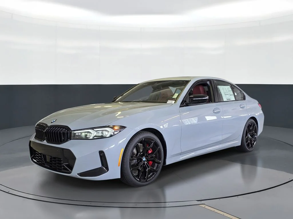 New 2026 Brooklyn Grey Metallic BMW 330i image 1