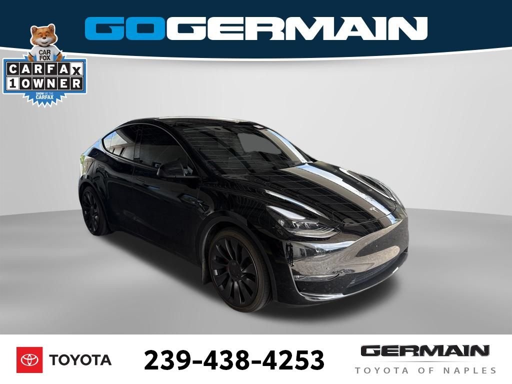 Used 2025 Black Tesla Performance image 9