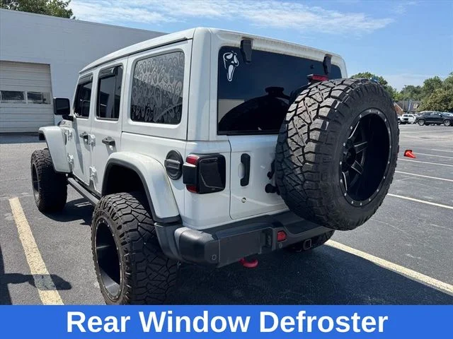 Used 2018 White Jeep Unlimited Rubicon image 18