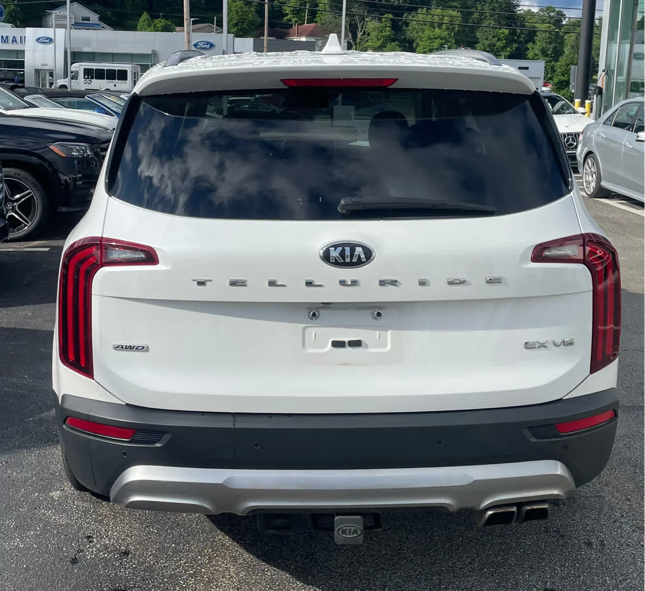 Used 2020 Snow White Pearl Kia EX image 4