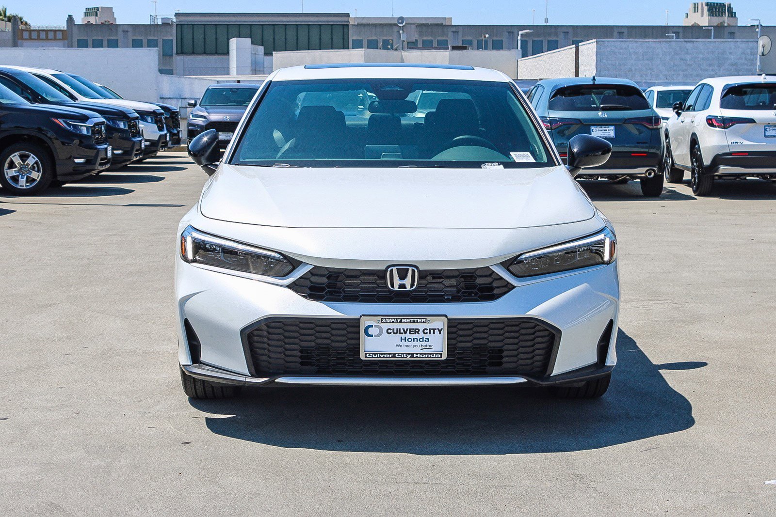 New 2026 Platinum White Pearl Honda Sport image 2