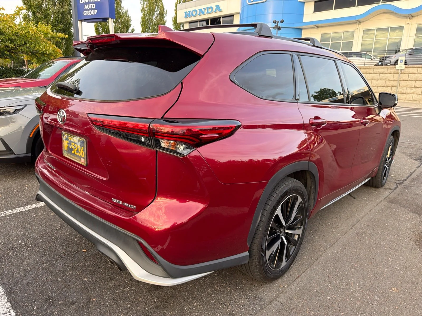 Used 2021 Ruby Flare Pearl Toyota XSE image 4