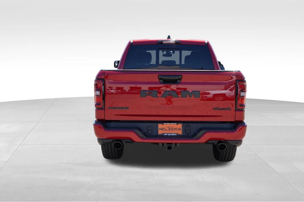 New 2026 Molten Red Pearl-Coat Exterior Paint RAM Laramie image 4