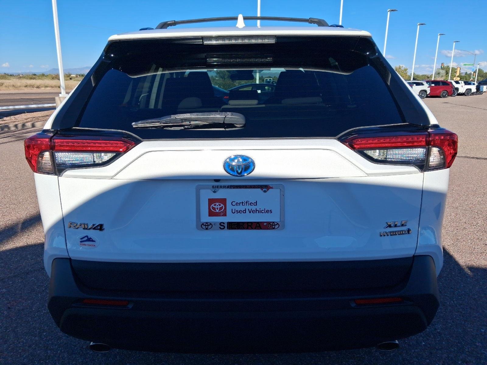 Certified Used 2021 Super White Toyota XLE image 5