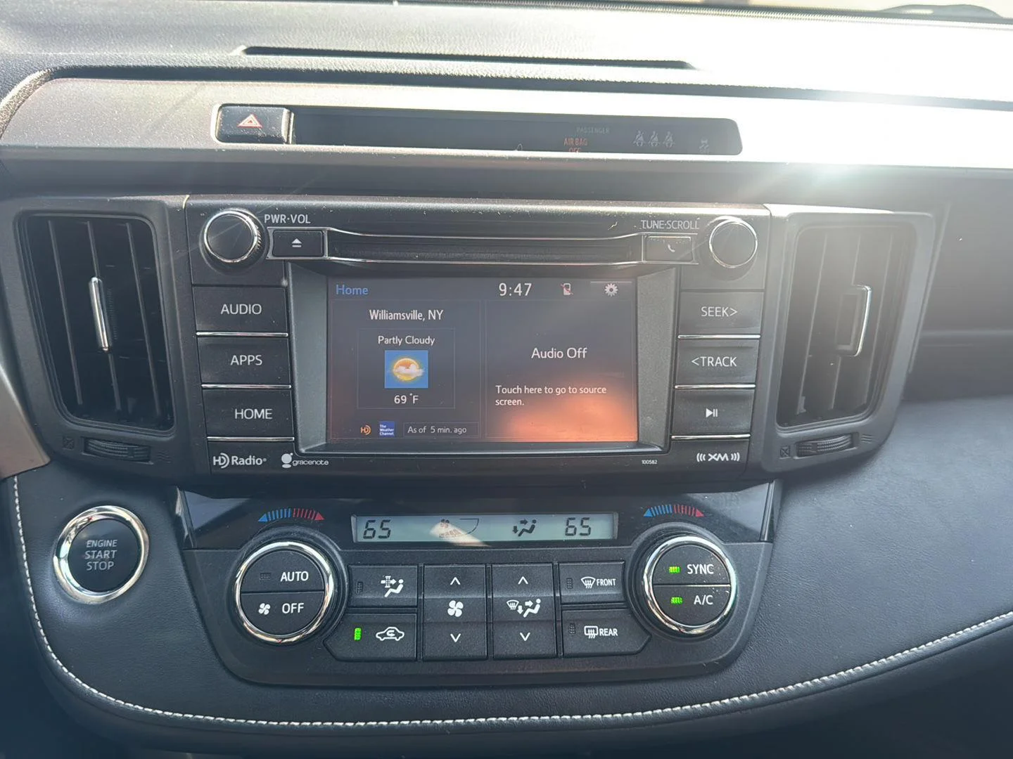 Used 2017 Silver Sky Metallic Toyota XLE image 9