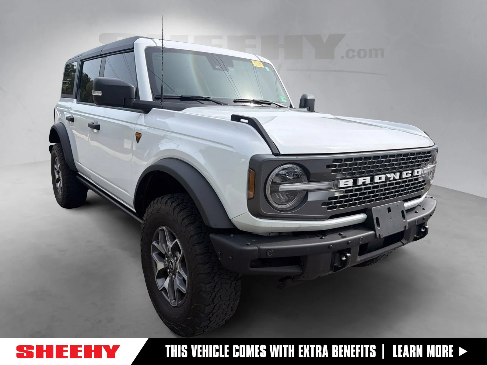 Certified Used 2024 Oxford White Ford Badlands image 1