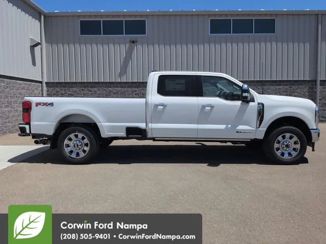 New 2026 White Metallic Ford Lariat image 2
