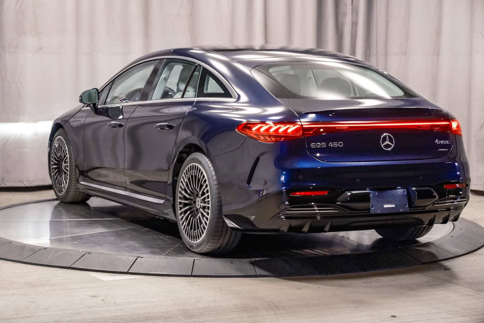 New 2026 Nautical Blue Metallic Mercedes-Benz EQS 450 image 2