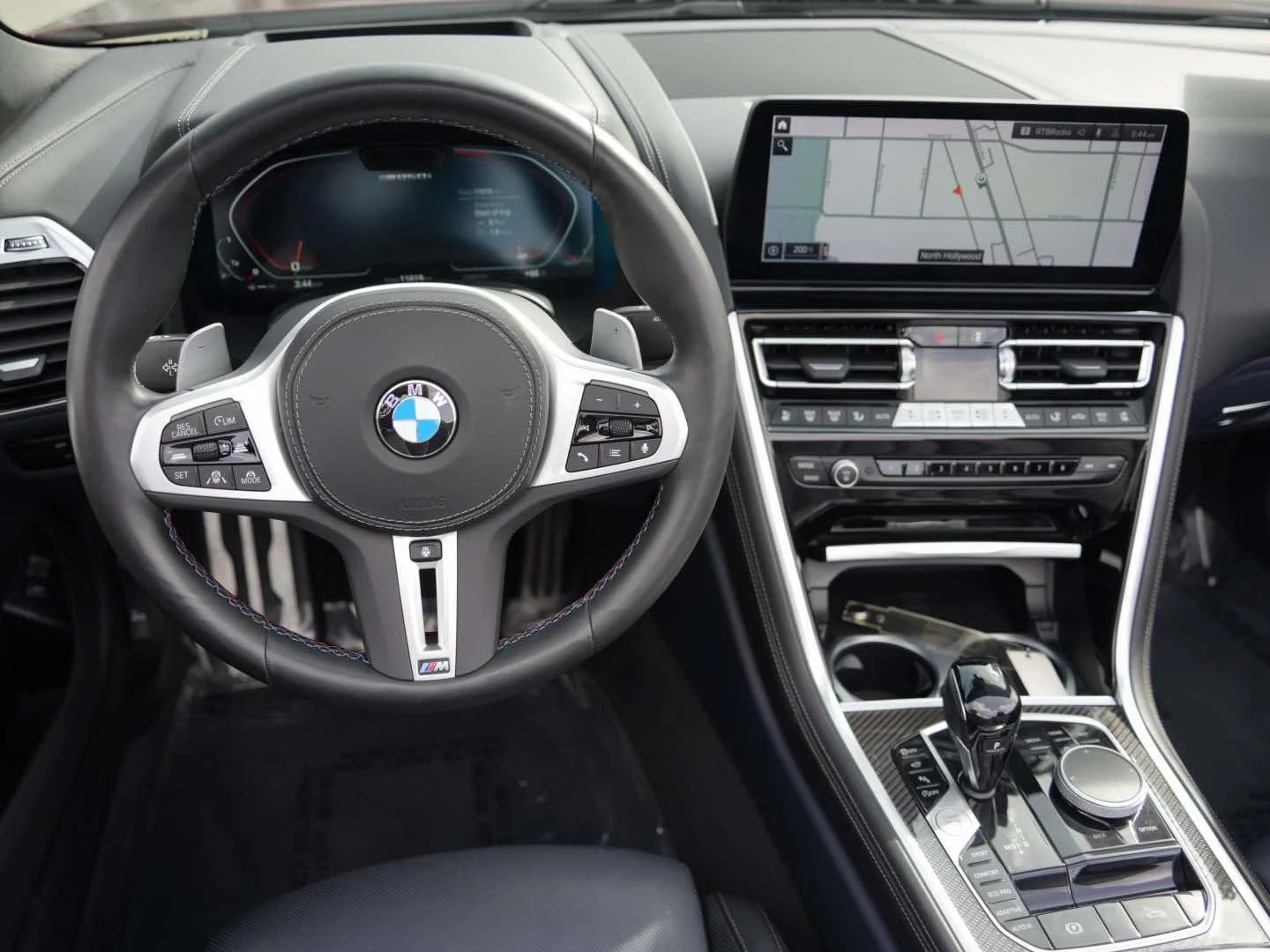 Used 2025 Aventurin Red Metallic BMW M850i xDrive Convertible image 8