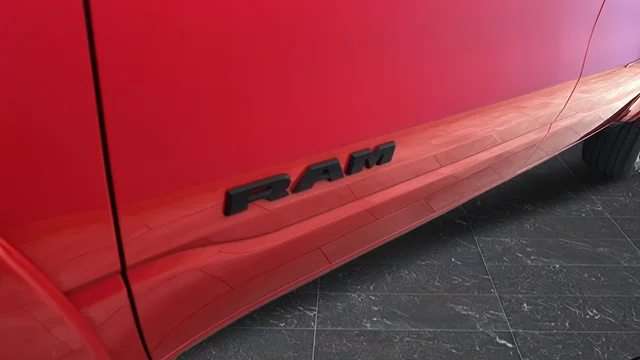 Used 2025 Flame Red Clearcoat Ram Big Horn/Lone Star image 40