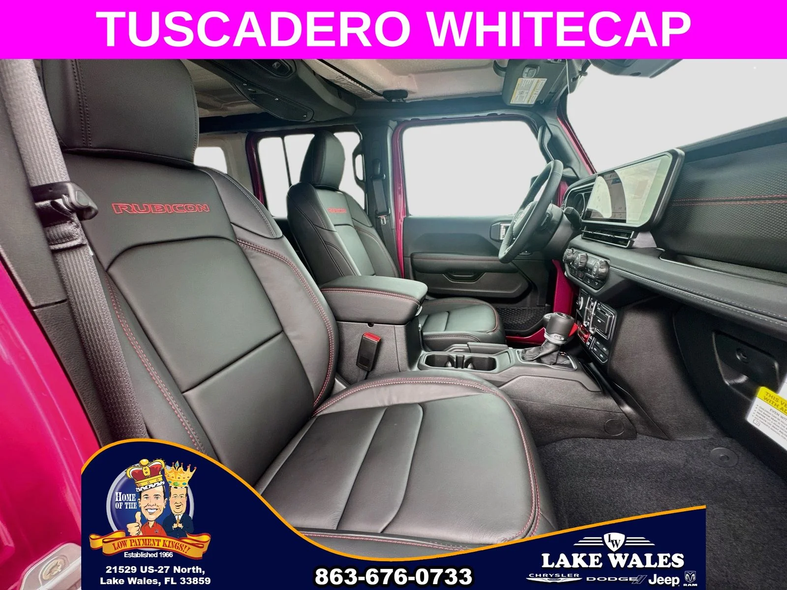 New 2026 Tuscadero Pearl-Coat Exterior Paint Jeep Rubicon image 25