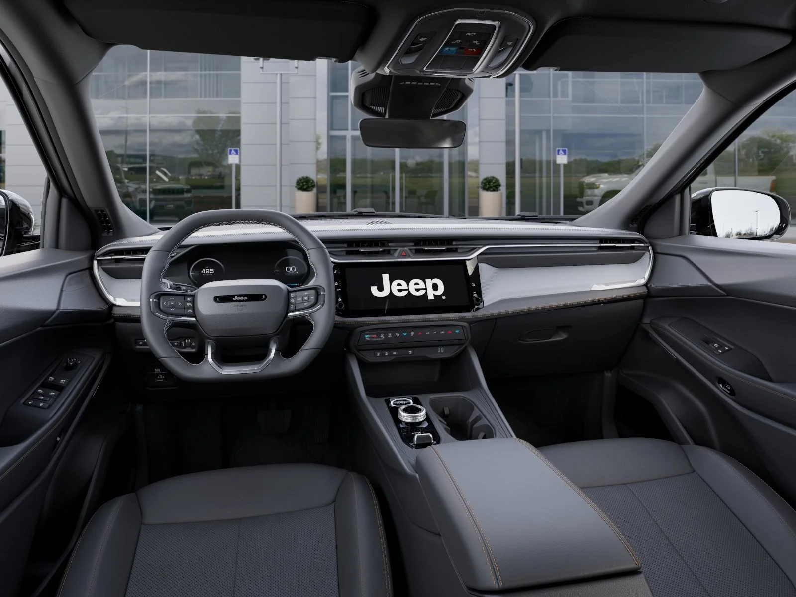New 2026 Bright White Clear-Coat Exterior Paint Jeep Limited image 15