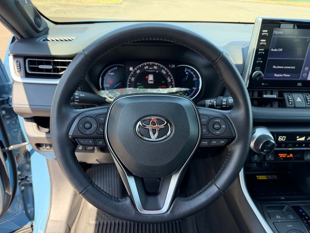 Used 2022 Cavalry Blue/Midnight Black Metallic Toyota XSE image 20