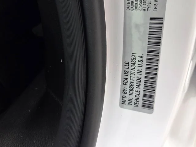 New 2026 Bright White Clear-Coat Exterior Paint RAM Big Horn/Lone Star image 17