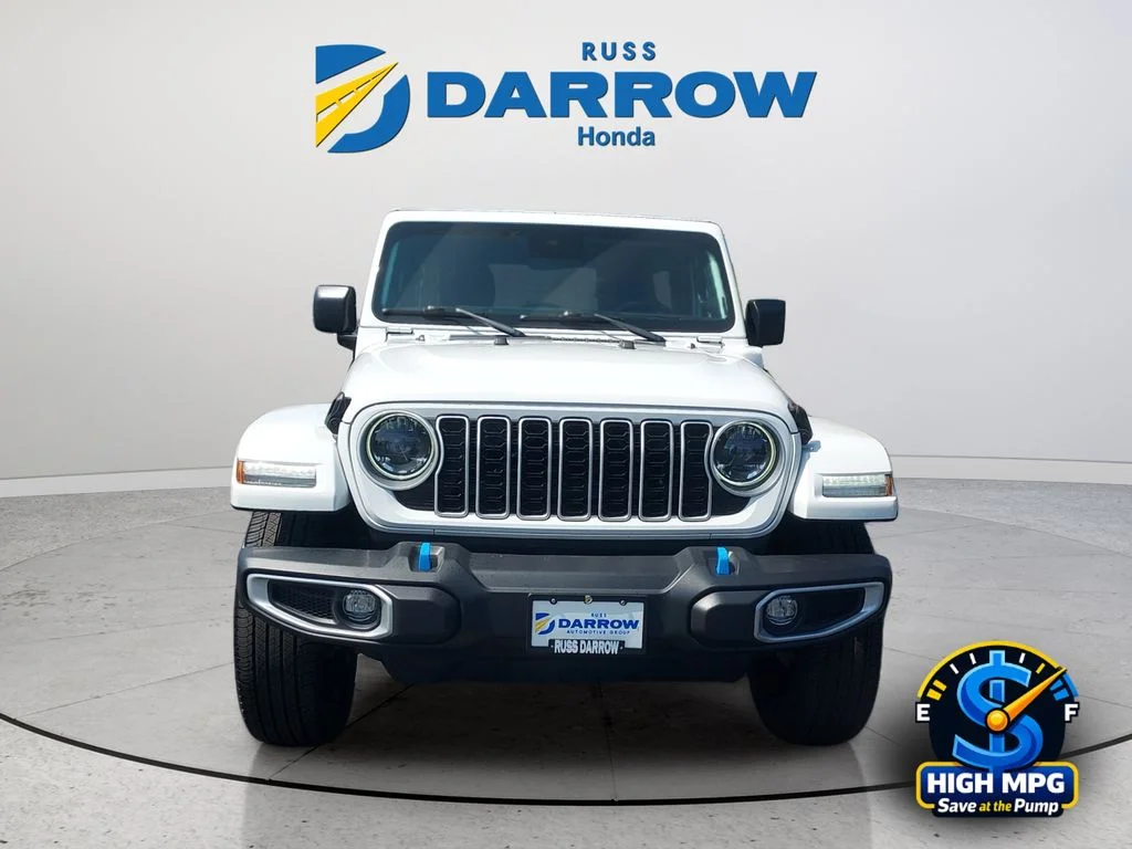 Used 2024 White Jeep Sahara 4xe image 8