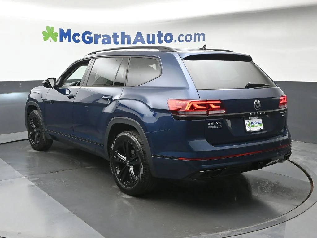 Certified Used 2023 Blue Volkswagen 3.6L V6 SEL R-Line image 28