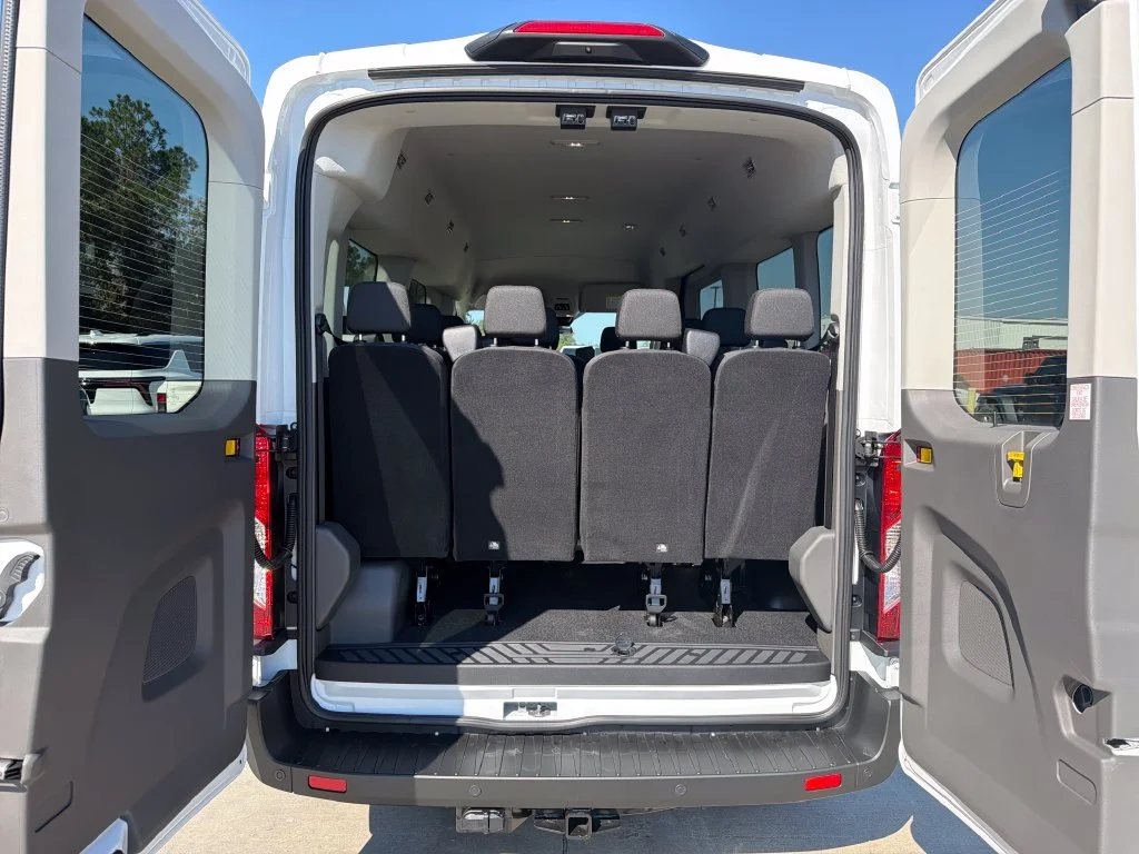New 2027 Oxford White Ford Passenger Van XL image 12
