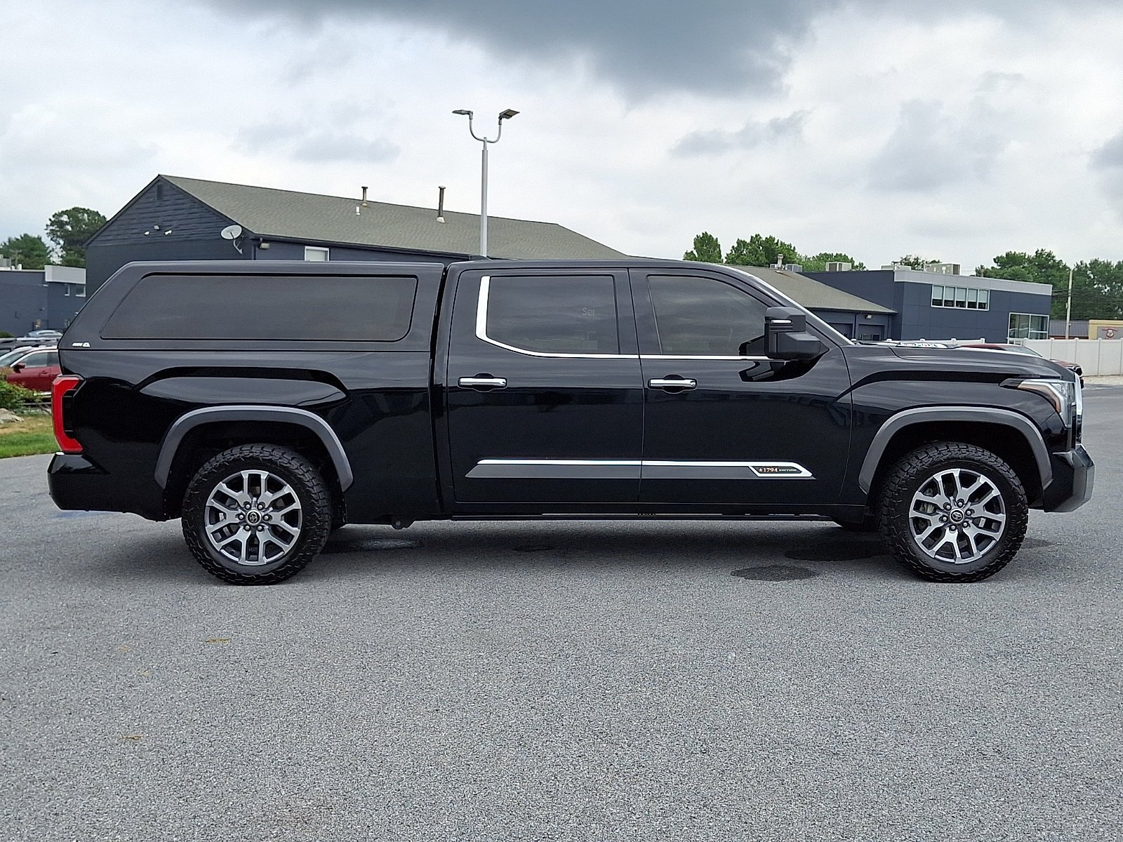 Used 2022 Midnight Black Metallic Toyota 1794 Edition Hybrid image 8