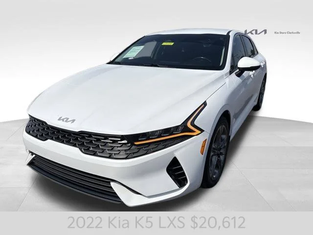 Certified Used 2022 White Kia LXS image 4
