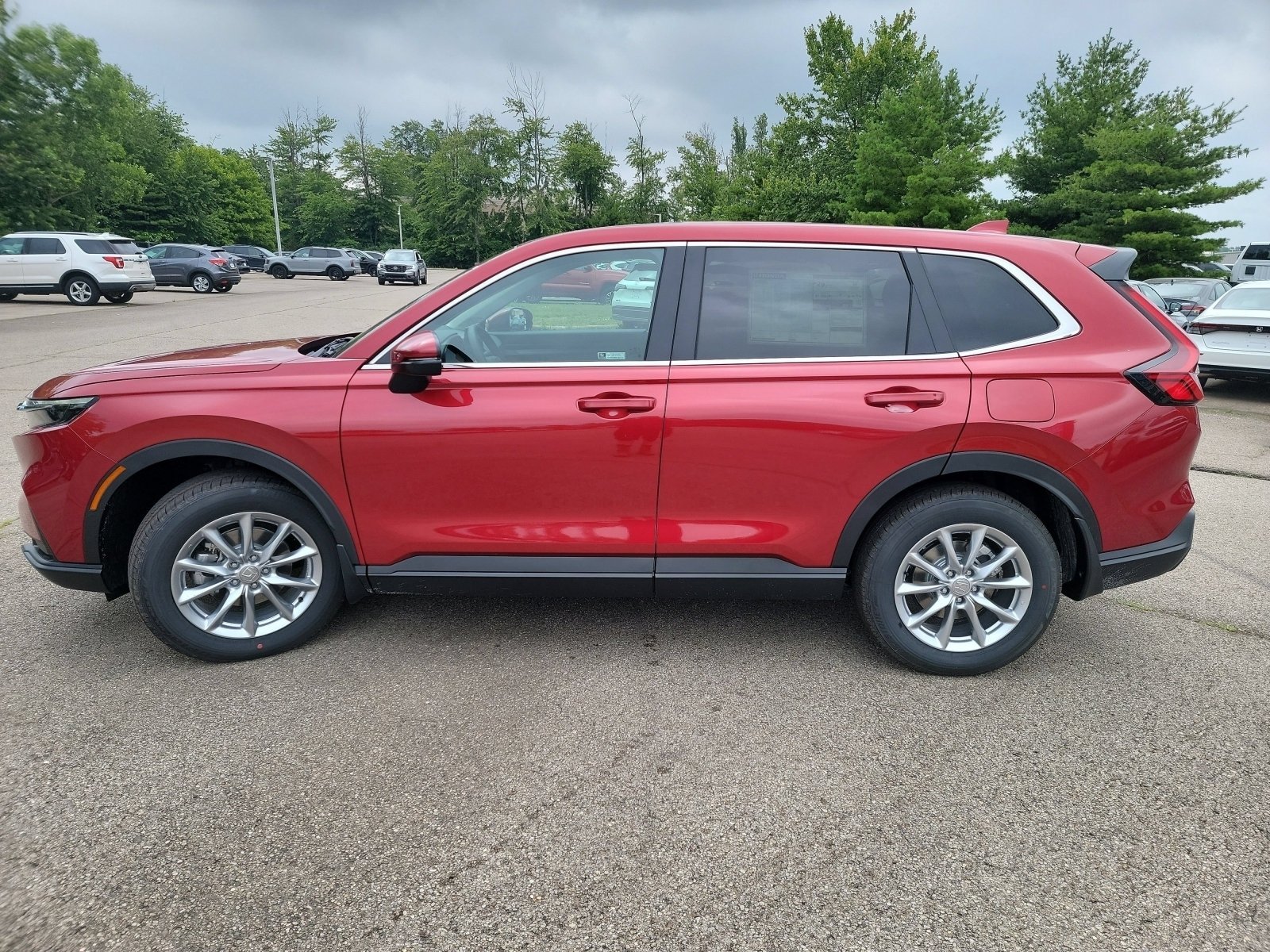 New 2026 Radiant Red Metallic Honda EX image 16