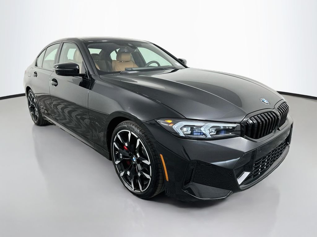 New 2026 Black Sapphire Metallic BMW 330i image 3