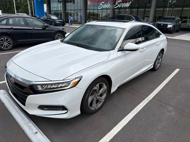 Certified Used 2020 Platinum White Pearl Honda EX image 3