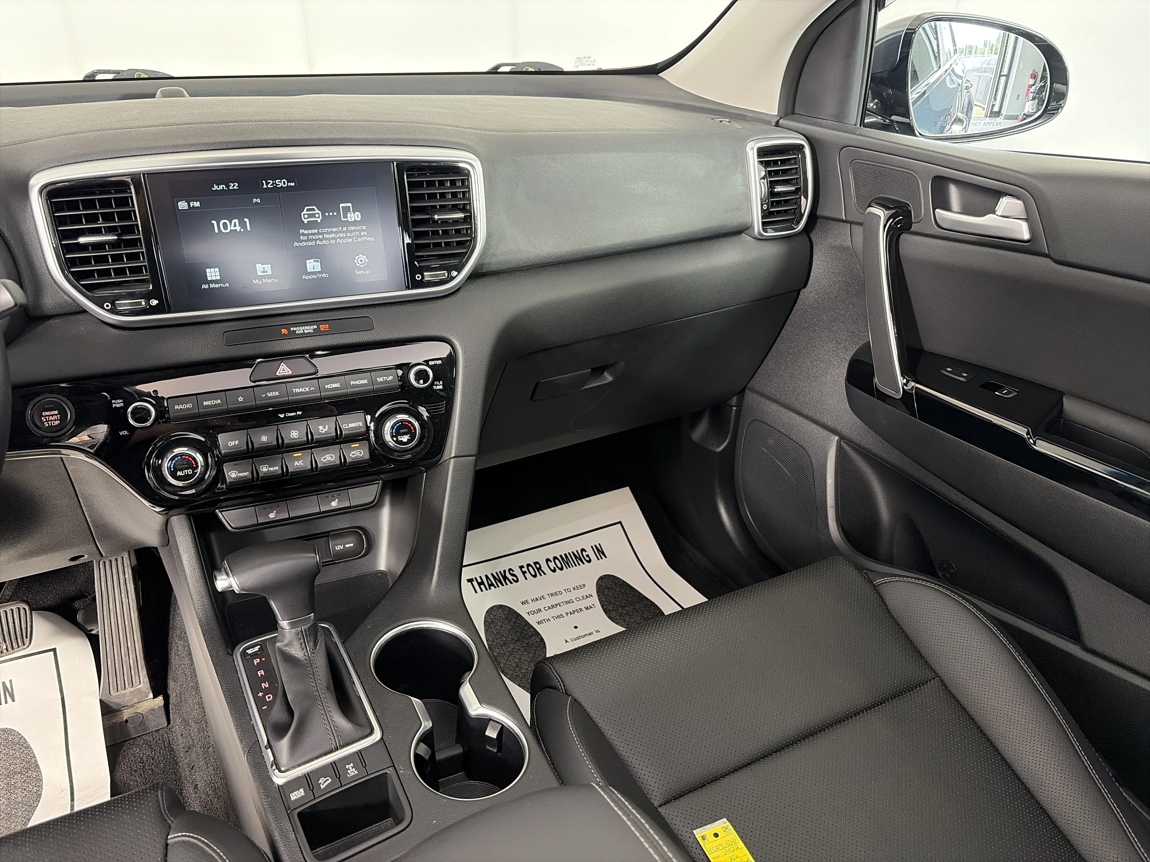 Used 2022 Pacific Blue Kia EX image 4