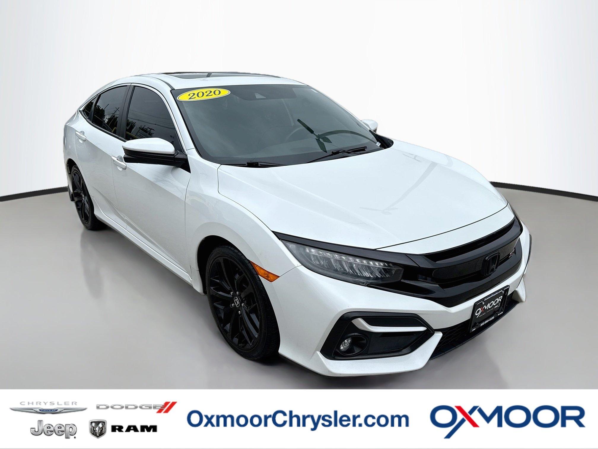 Used 2020 Lunar Silver Metallic Honda Si image 1