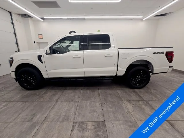 New 2026 Star White Metallic Tri-Coat Ford Lariat® image 2