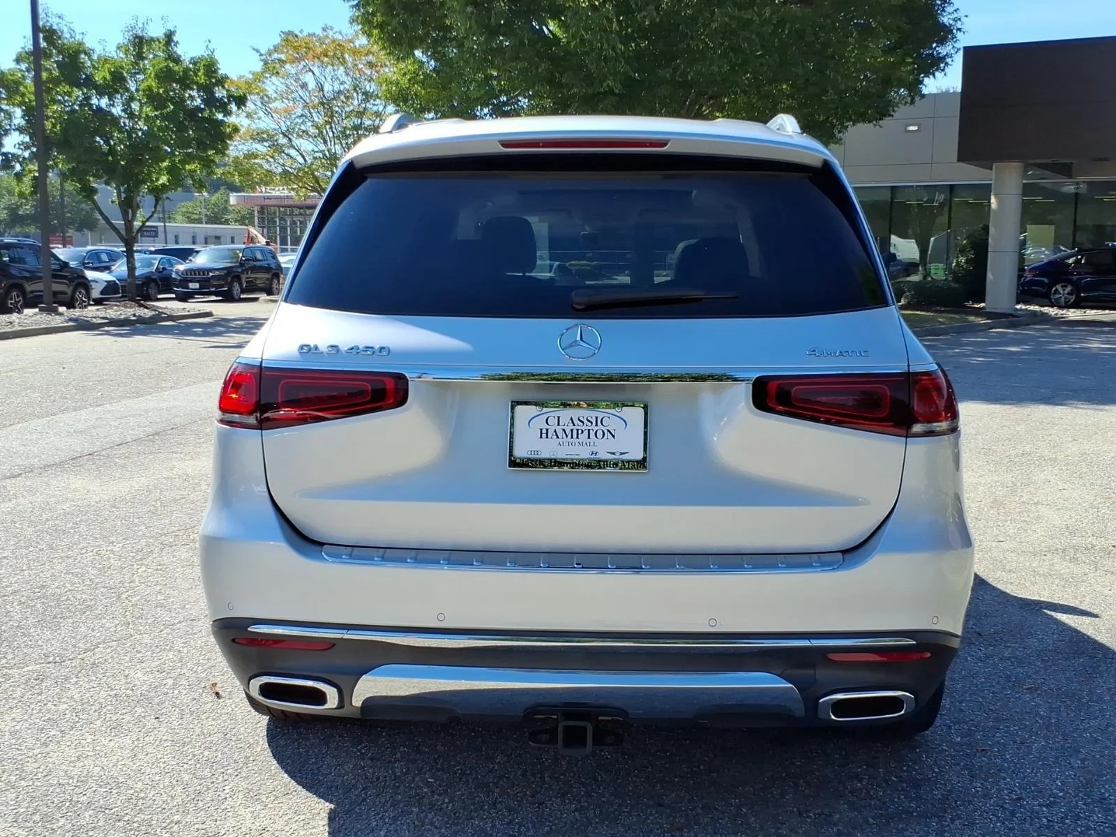 Used 2020 Iridium Silver Metallic Mercedes-Benz GLS 450 image 9