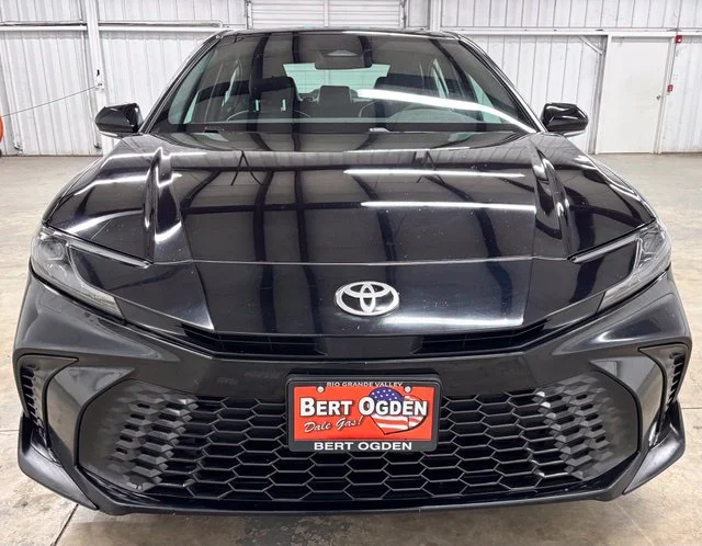 Used 2025 Black Toyota SE image 2
