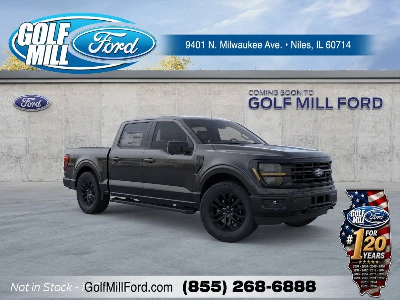 New 2026 Agate Black Metallic Ford XLT image 6