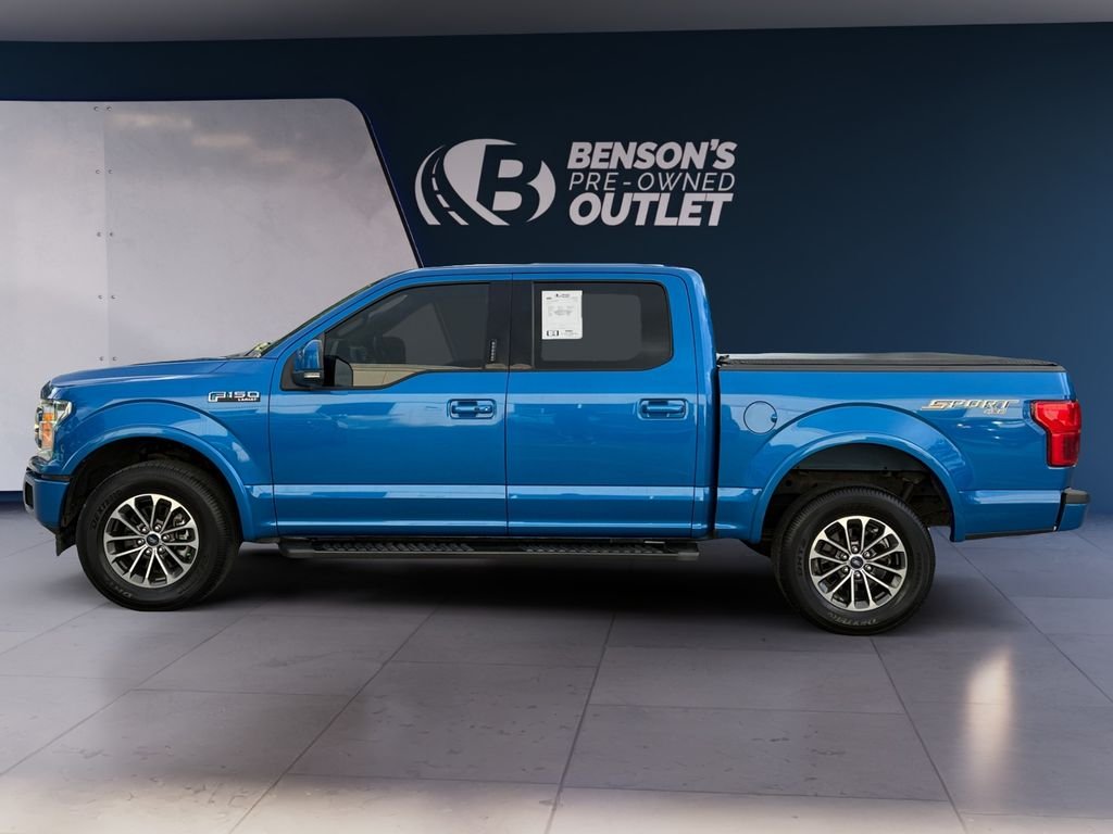 Used 2019 Blue Ford Lariat image 2