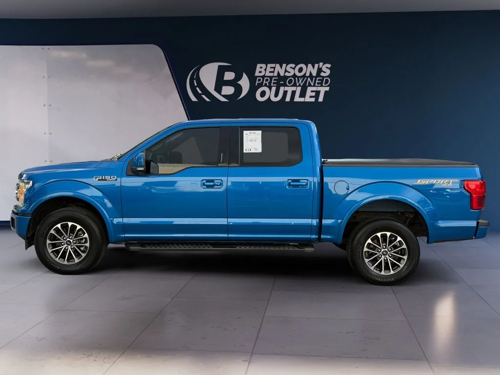 Used 2019 Blue Ford Lariat image 2