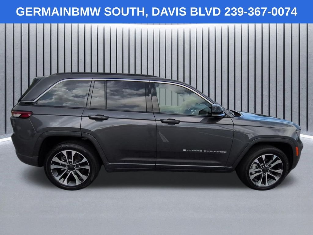 Used 2024 Gray Metallic Jeep Overland image 4