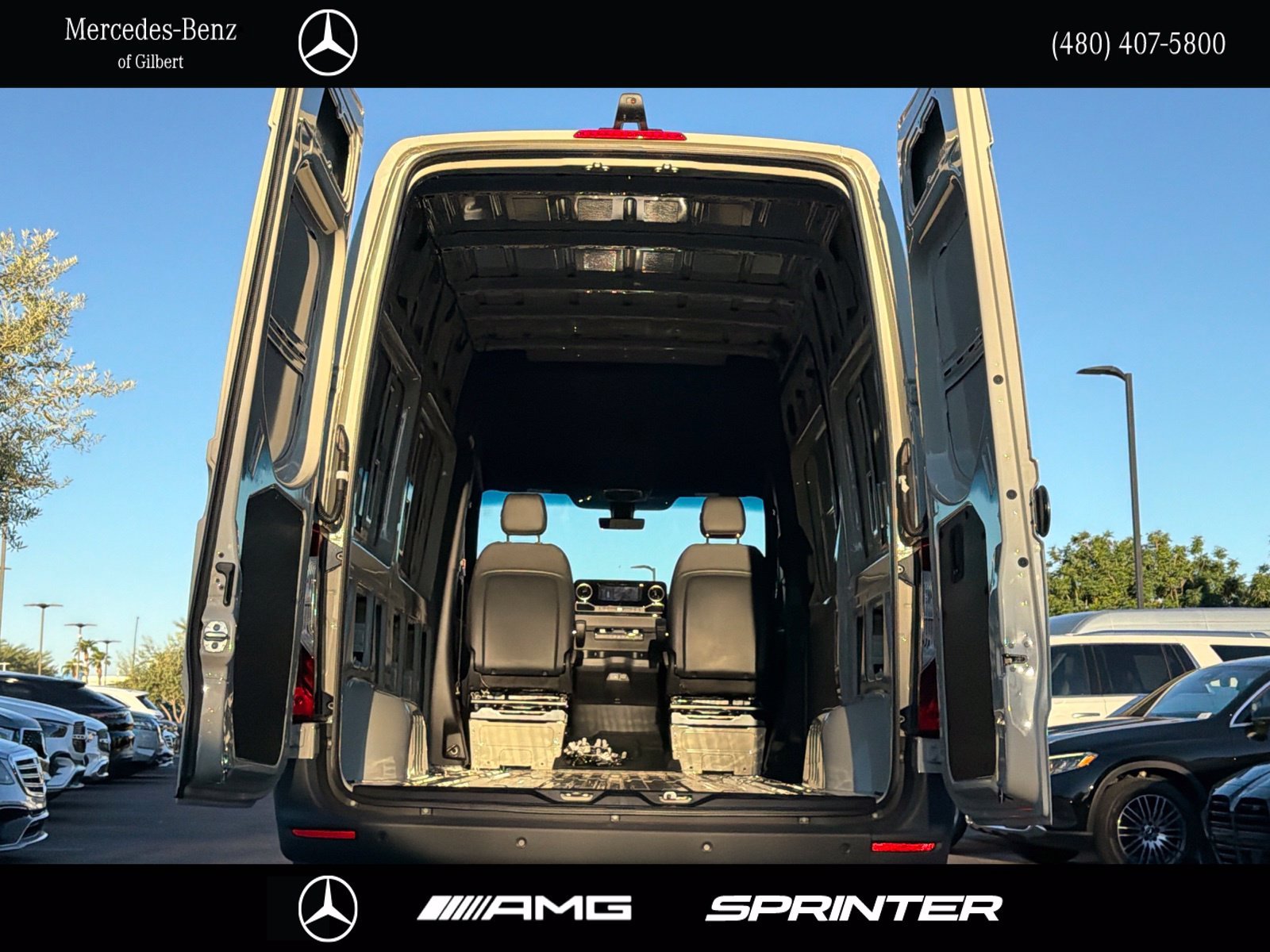 New 2026 Pebble Gray Mercedes-Benz Cargo 144 WB image 7