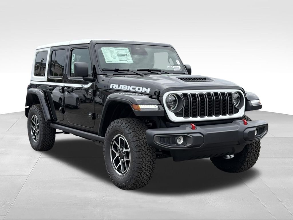 New 2026 Black Clear-Coat Exterior Paint Jeep Rubicon image 4