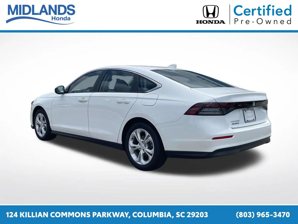 Certified Used 2026 Platinum White Pearl Honda LX image 4