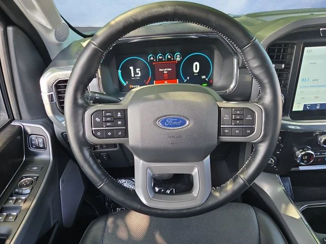 Certified Used 2021 Black Metallic Ford Lariat image 12