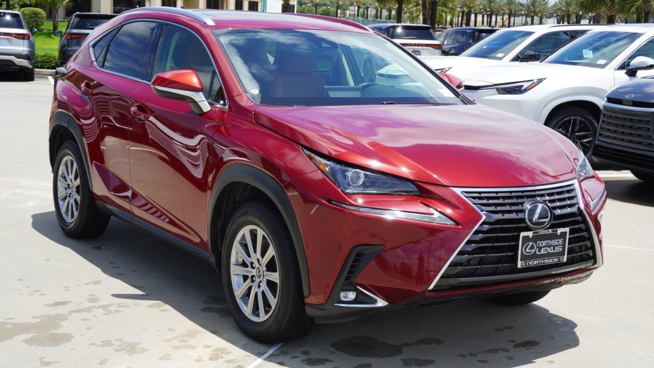 Used 2021 Red Lexus NX 300 image 3