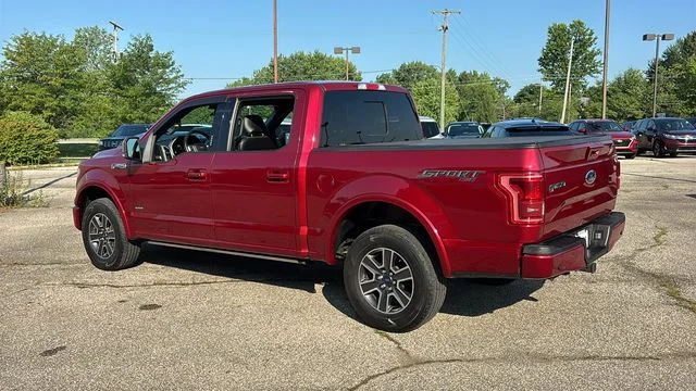Used 2017 Red Ford Lariat image 4