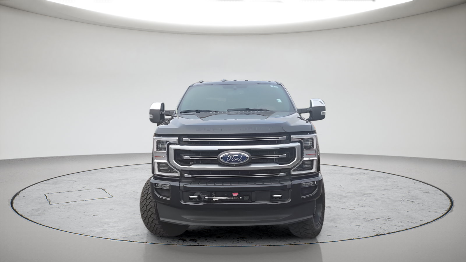 Used 2022 Agate Black Metallic Ford Platinum image 2
