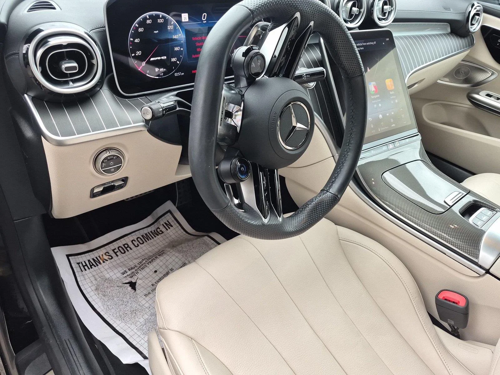 Used 2025 Obsidian Black Metallic Mercedes-Benz AMG® CLE 53 image 18