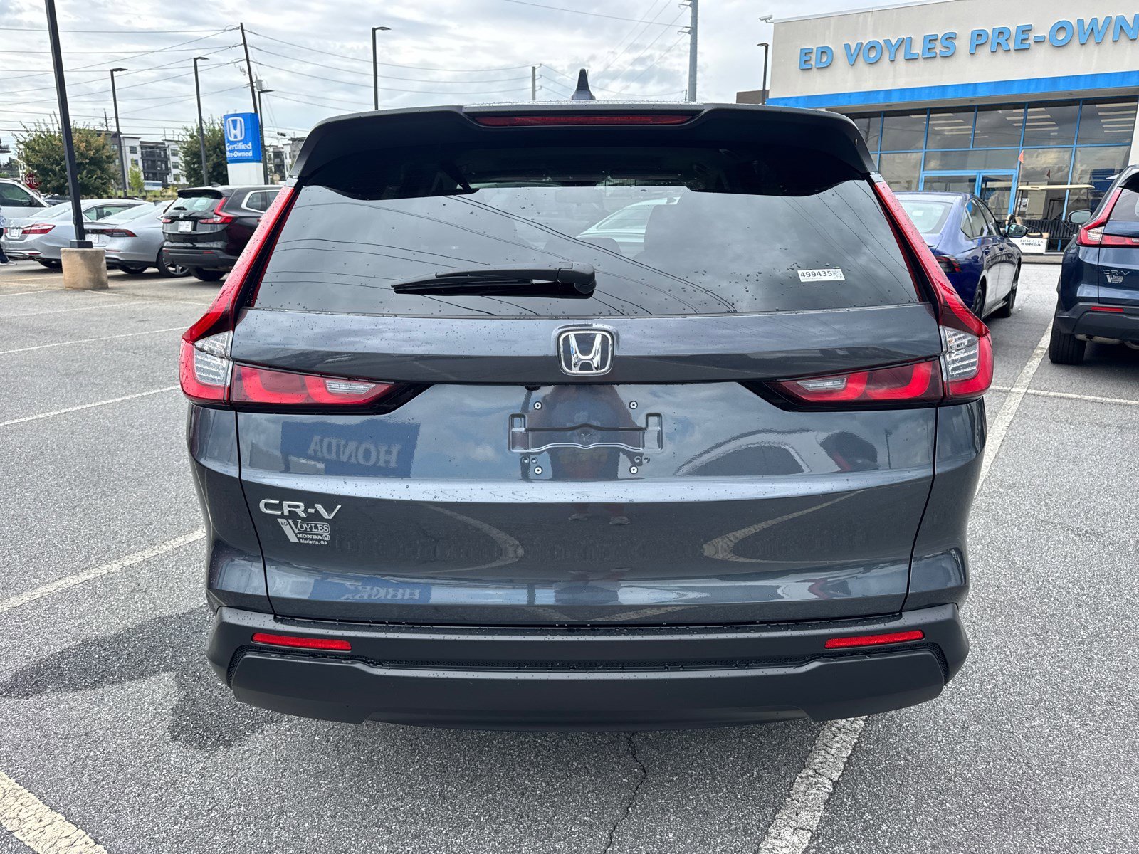 New 2026 Meteorite Gray Metallic Honda EX image 6